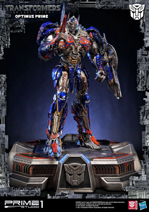Optimus Prime (Exclusive Version) Transformers: The Last Knight (Film) – Prime1Studio – ActionFigure Brasil