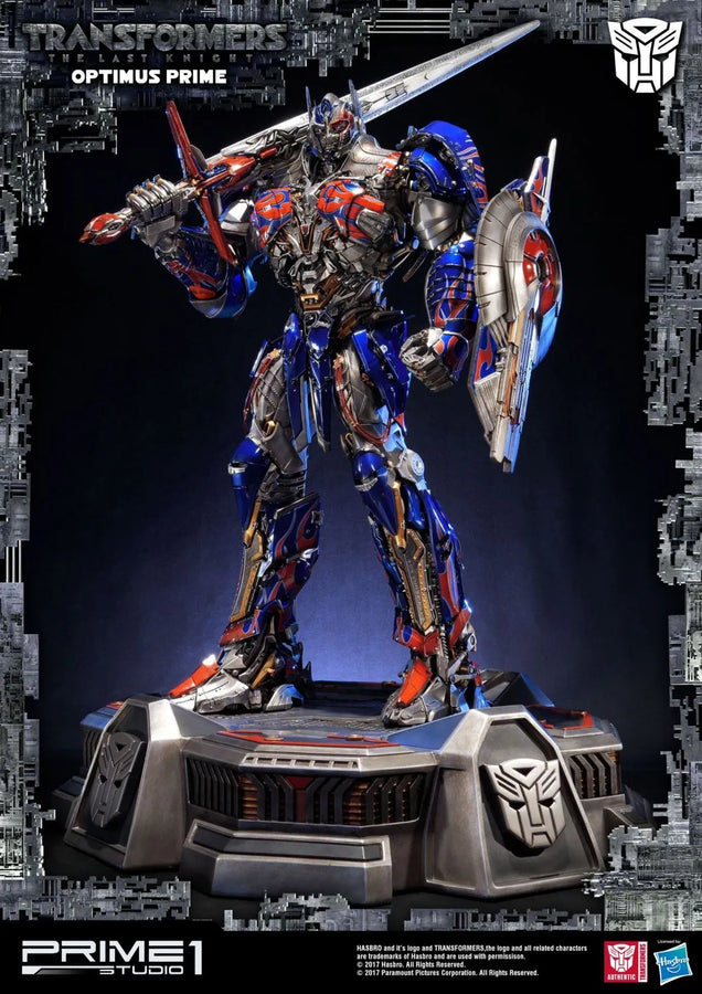 Optimus Prime (Exclusive Version) Transformers: The Last Knight (Film) – Prime1Studio – ActionFigure Brasil