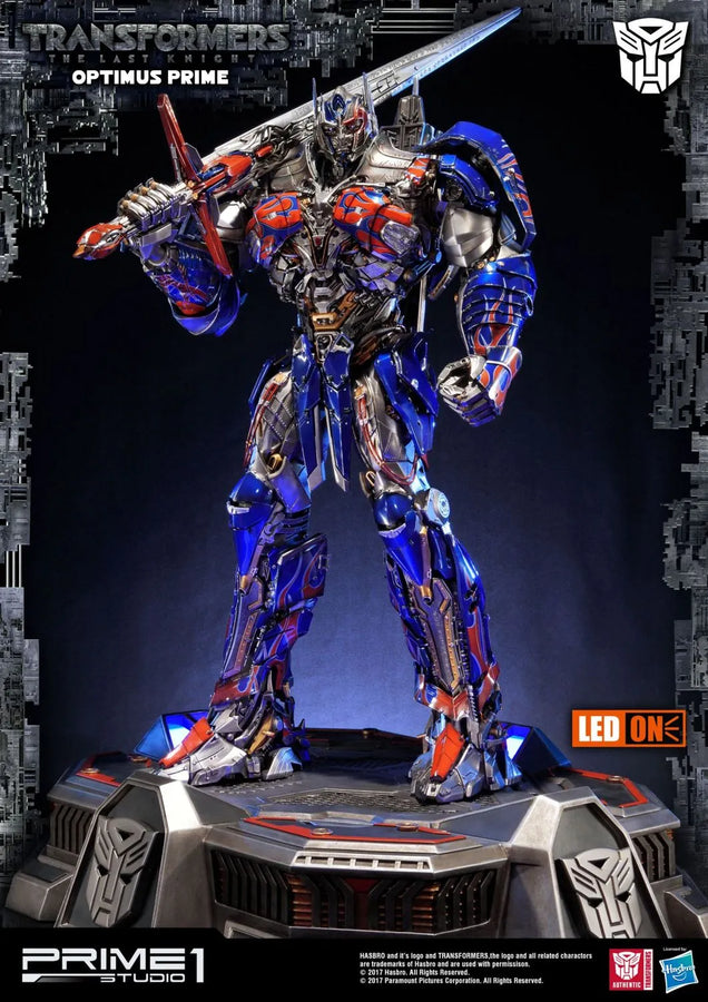 Optimus Prime (Exclusive Version) Transformers: The Last Knight (Film) – Prime1Studio – ActionFigure Brasil