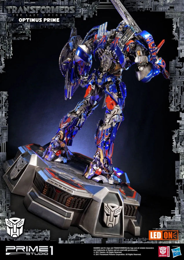 Optimus Prime (Exclusive Version) Transformers: The Last Knight (Film) – Prime1Studio – ActionFigure Brasil