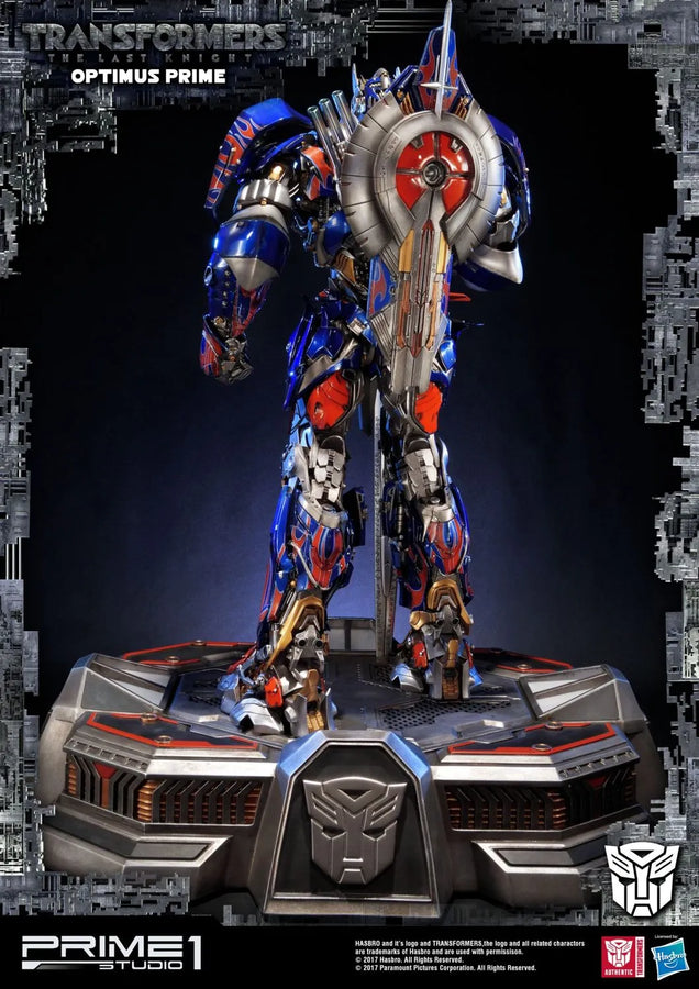 Optimus Prime (Exclusive Version) Transformers: The Last Knight (Film) – Prime1Studio – ActionFigure Brasil