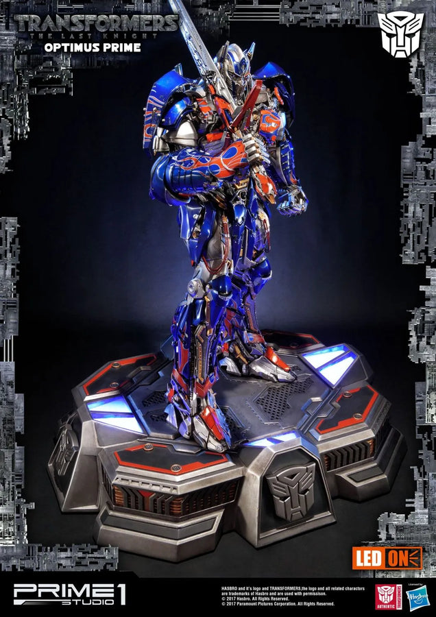 Optimus Prime (Exclusive Version) Transformers: The Last Knight (Film) – Prime1Studio – ActionFigure Brasil