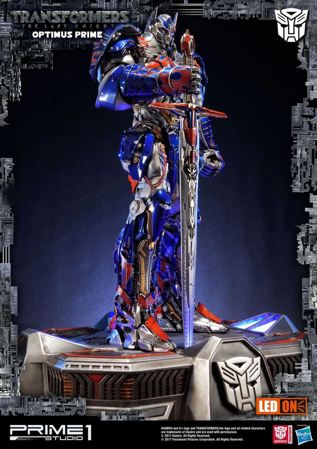 Optimus Prime (Exclusive Version) Transformers: The Last Knight (Film) – Prime1Studio – ActionFigure Brasil
