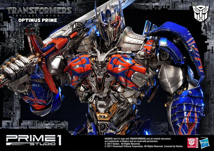 Optimus Prime (Exclusive Version) Transformers: The Last Knight (Film) – Prime1Studio – ActionFigure Brasil
