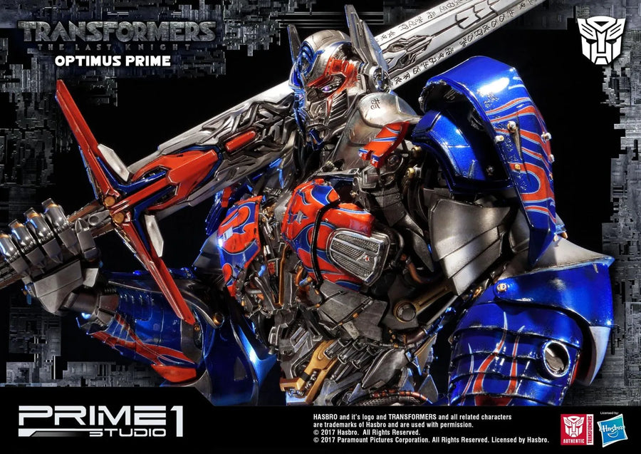 Optimus Prime (Exclusive Version) Transformers: The Last Knight (Film) – Prime1Studio – ActionFigure Brasil