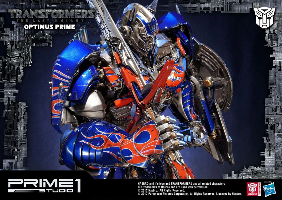 Optimus Prime (Exclusive Version) Transformers: The Last Knight (Film) – Prime1Studio – ActionFigure Brasil