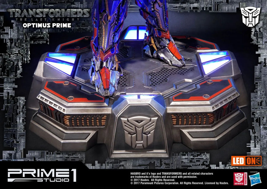 Optimus Prime (Exclusive Version) Transformers: The Last Knight (Film) – Prime1Studio – ActionFigure Brasil