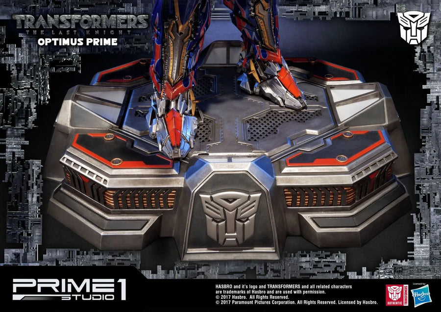 Optimus Prime (Exclusive Version) Transformers: The Last Knight (Film) – Prime1Studio – ActionFigure Brasil