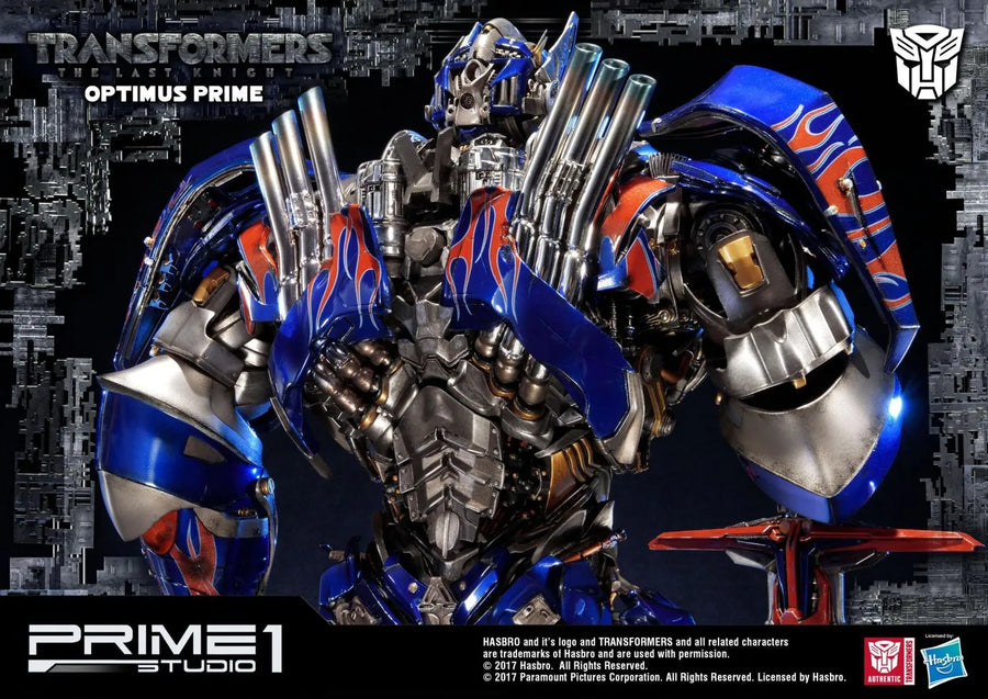 Optimus Prime (Exclusive Version) Transformers: The Last Knight (Film) – Prime1Studio – ActionFigure Brasil