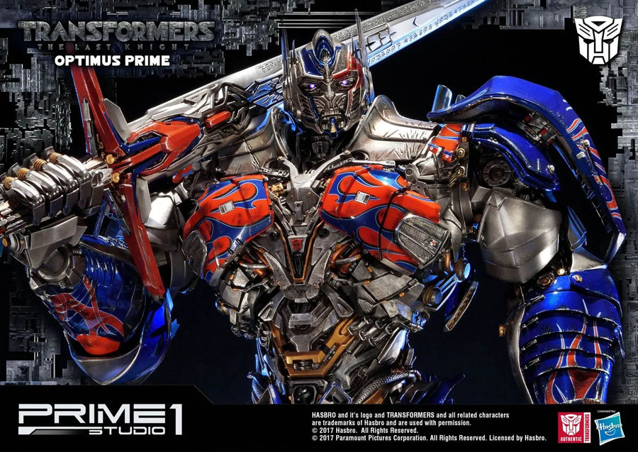 Optimus Prime (Exclusive Version) Transformers: The Last Knight (Film) – Prime1Studio – ActionFigure Brasil