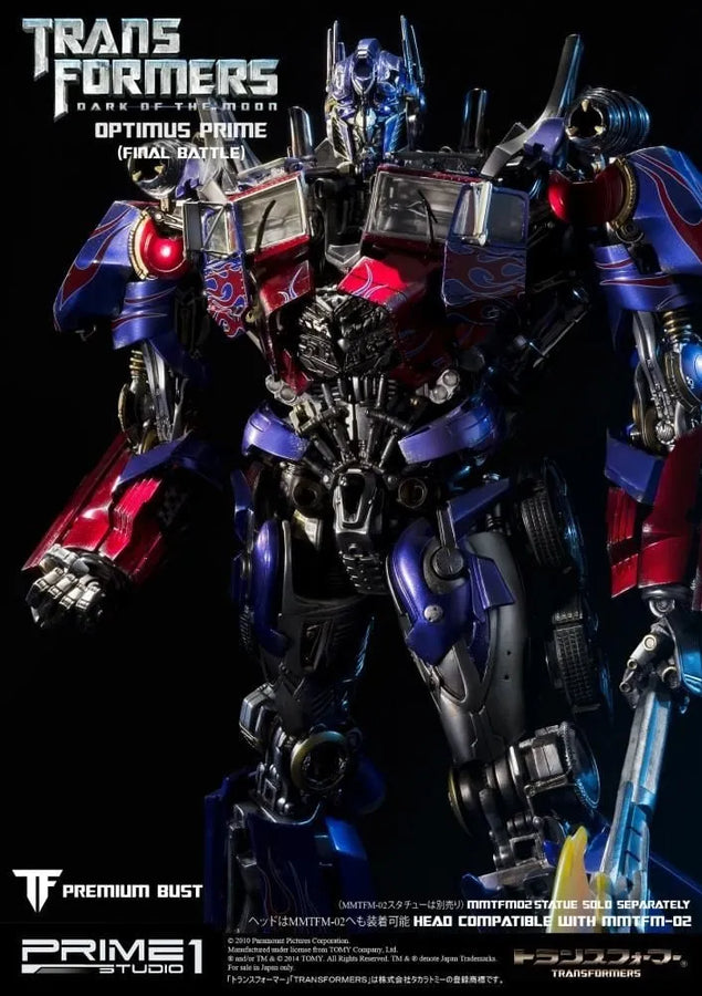 Optimus Prime (Final Battle Edition) Transformers: Dark of the Moon (Film) – Prime1Studio – ActionFigure Brasil