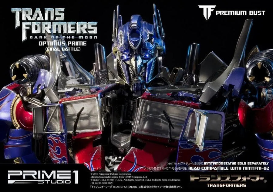Optimus Prime (Final Battle Edition) Transformers: Dark of the Moon (Film) – Prime1Studio – ActionFigure Brasil
