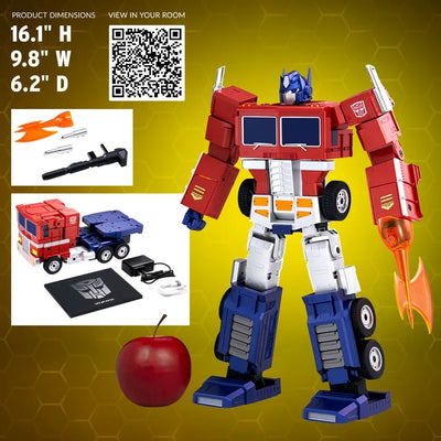Optimus Prime G1 Elite Robot – Robosen – ActionFigure Brasil — iluminação de estúdio
