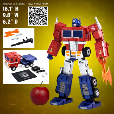Optimus Prime G1 Elite Robot – Robosen – ActionFigure Brasil — acessórios
