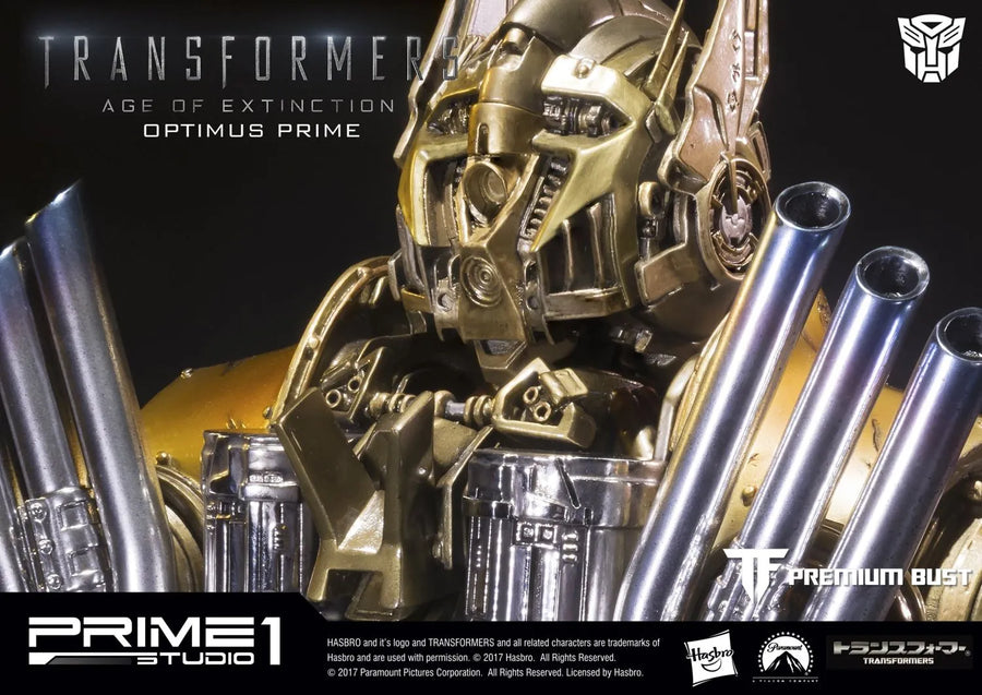 Optimus Prime (Gold Version) Transformers: Age of Extinction (Film) – Prime1Studio – ActionFigure Brasil