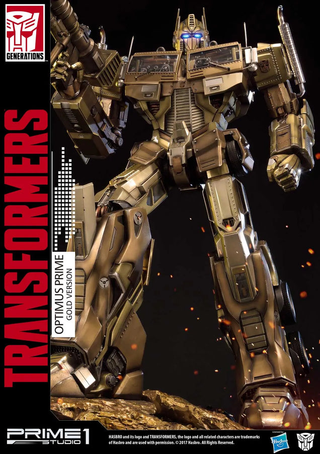 Optimus Prime (Gold Version) Transformers Generations I – Prime1Studio – ActionFigure Brasil