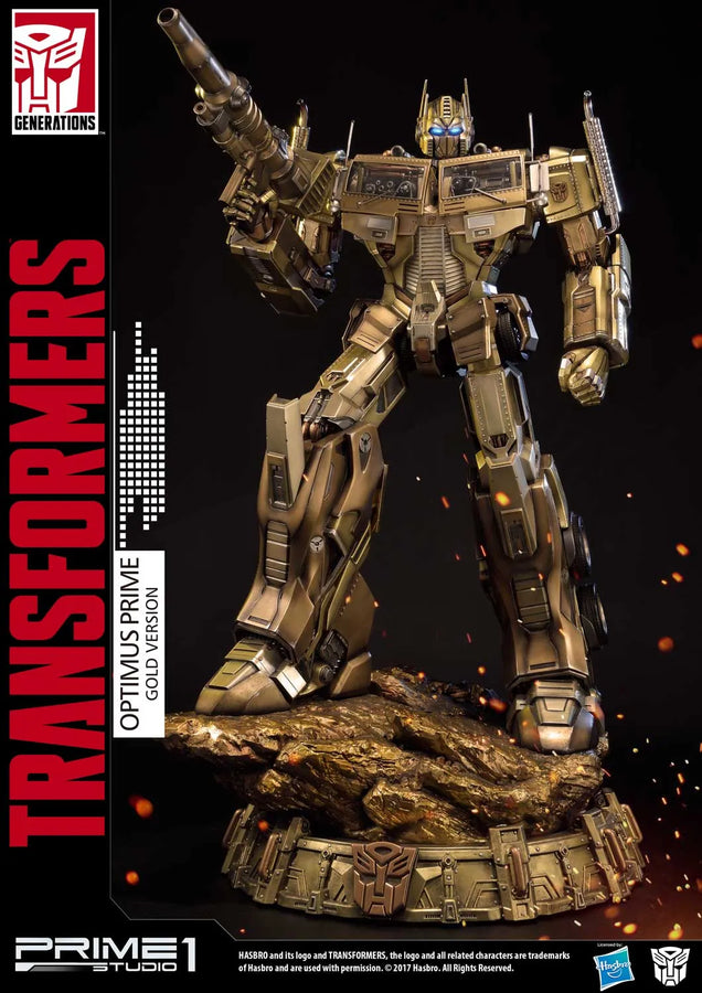 Optimus Prime (Gold Version) Transformers Generations I – Prime1Studio – ActionFigure Brasil