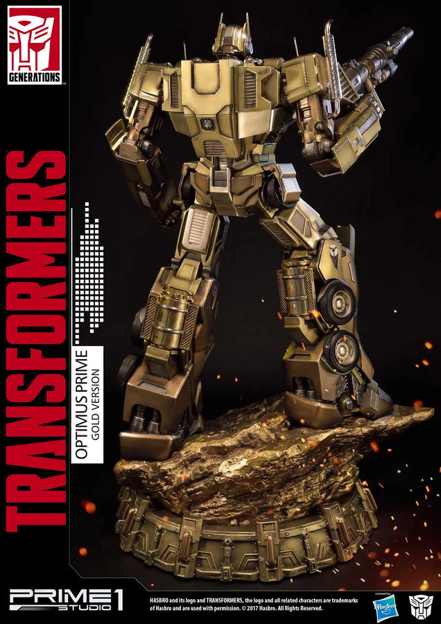 Optimus Prime (Gold Version) Transformers Generations I – Prime1Studio – ActionFigure Brasil