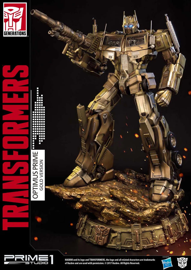 Optimus Prime (Gold Version) Transformers Generations I – Prime1Studio – ActionFigure Brasil