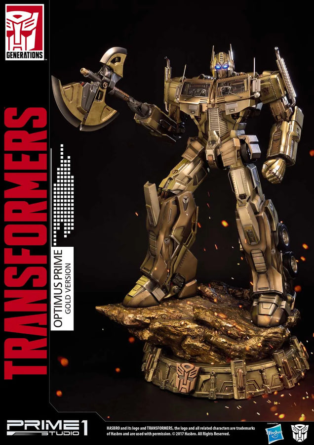 Optimus Prime (Gold Version) Transformers Generations I – Prime1Studio – ActionFigure Brasil