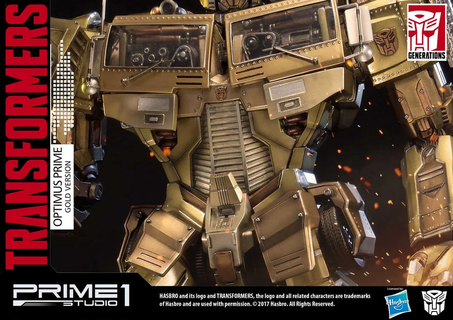 Optimus Prime (Gold Version) Transformers Generations I – Prime1Studio – ActionFigure Brasil