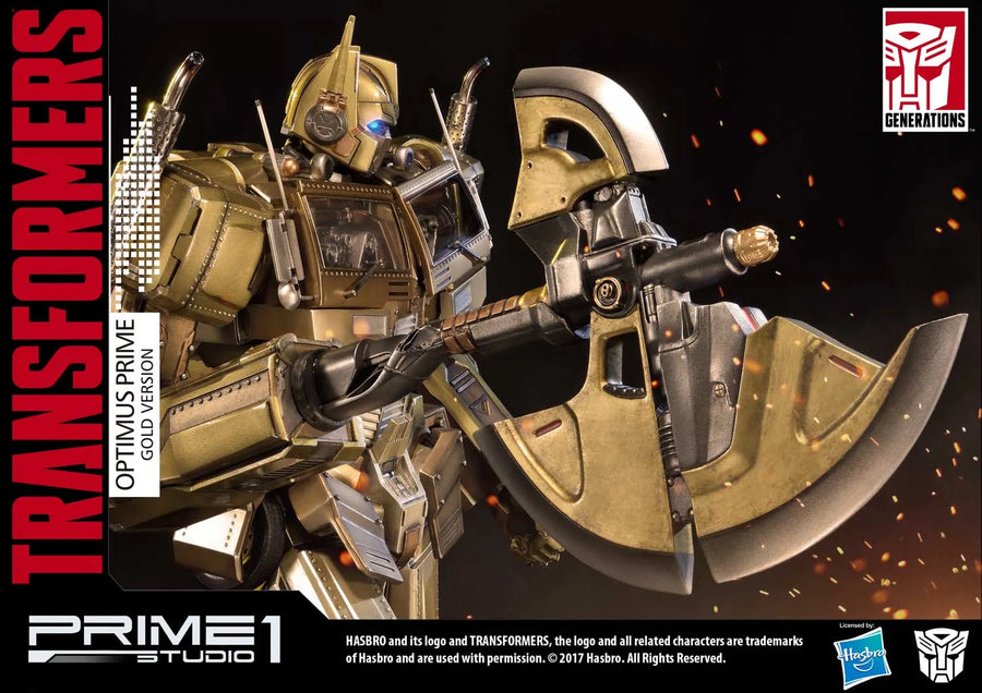 Optimus Prime (Gold Version) Transformers Generations I – Prime1Studio – ActionFigure Brasil