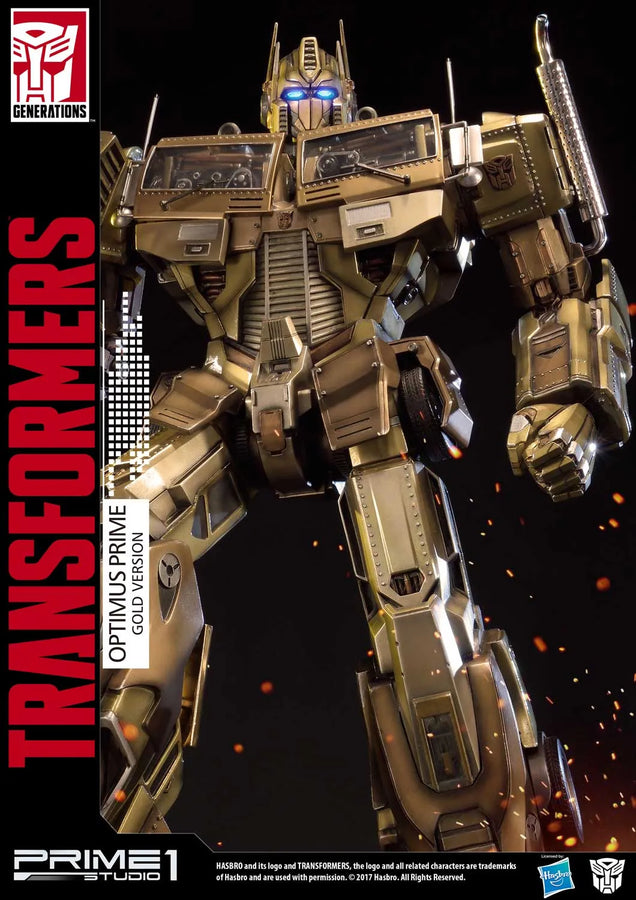 Optimus Prime (Gold Version) Transformers Generations I – Prime1Studio – ActionFigure Brasil