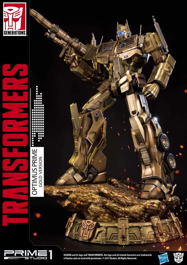Optimus Prime (Gold Version) Transformers Generations I – Prime1Studio – ActionFigure Brasil