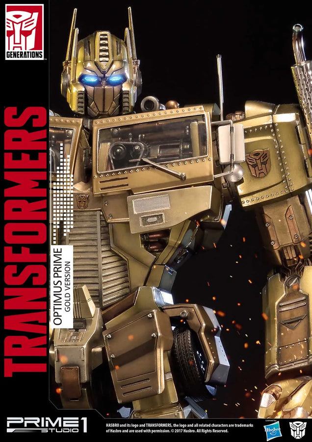 Optimus Prime (Gold Version) Transformers Generations I – Prime1Studio – ActionFigure Brasil