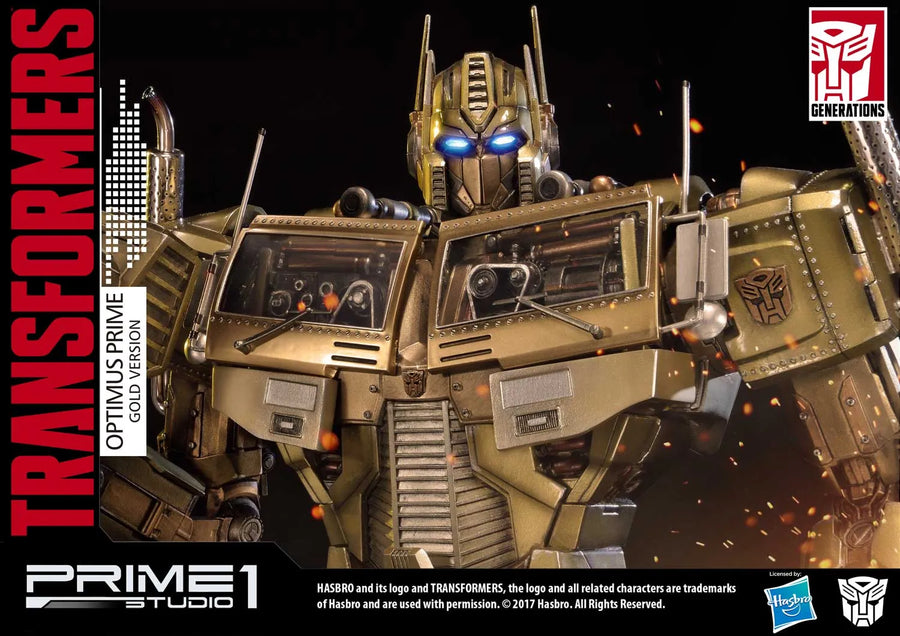 Optimus Prime (Gold Version) Transformers Generations I – Prime1Studio – ActionFigure Brasil