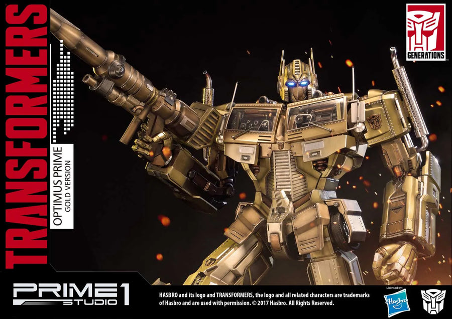 Optimus Prime (Gold Version) Transformers Generations I – Prime1Studio – ActionFigure Brasil