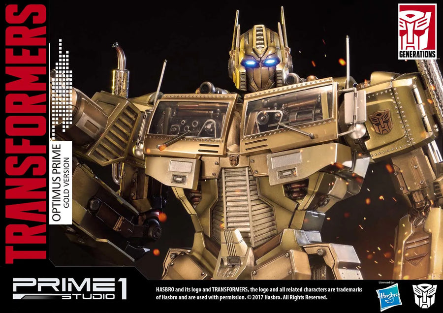 Optimus Prime (Gold Version) Transformers Generations I – Prime1Studio – ActionFigure Brasil