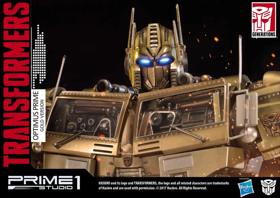Optimus Prime (Gold Version) Transformers Generations I – Prime1Studio – ActionFigure Brasil