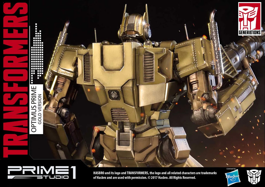 Optimus Prime (Gold Version) Transformers Generations I – Prime1Studio – ActionFigure Brasil