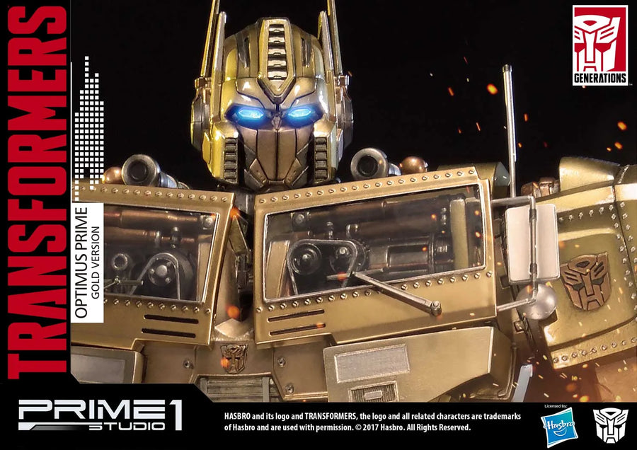 Optimus Prime (Gold Version) Transformers Generations I – Prime1Studio – ActionFigure Brasil