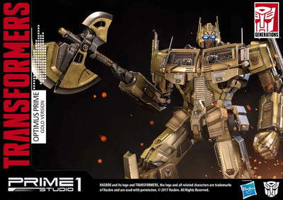 Optimus Prime (Gold Version) Transformers Generations I – Prime1Studio – ActionFigure Brasil