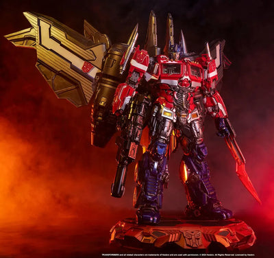 Optimus Prime (Jet Convoy Edition) - LIMITED EDITION: 200 (Jet Convoy) – PCS – ActionFigure Brasil — ângulo diferente