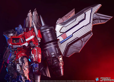 Optimus Prime (Jet Convoy Edition) - LIMITED EDITION: 200 (Jet Convoy) – PCS – ActionFigure Brasil — embalagem
