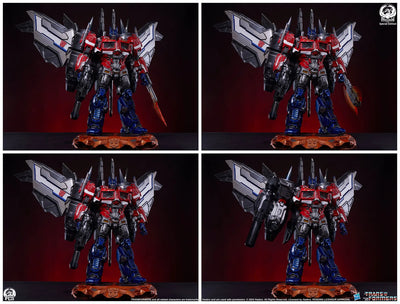 Optimus Prime (Jet Convoy Edition) - LIMITED EDITION: 200 (Jet Convoy) – PCS – ActionFigure Brasil — ângulo diferente