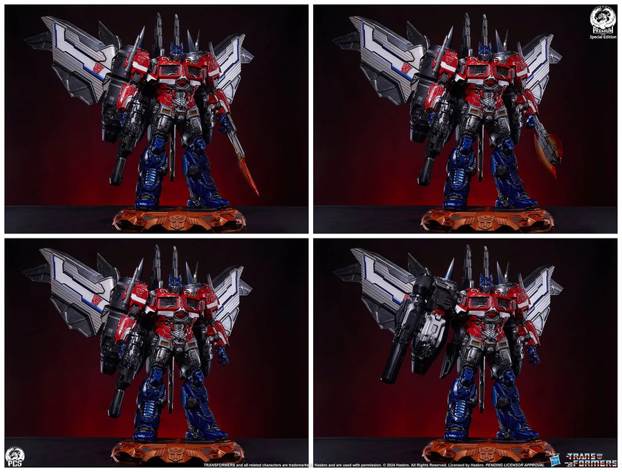 Optimus Prime (Jet Convoy Edition) - LIMITED EDITION: 200 (Jet Convoy) – PCS – ActionFigure Brasil