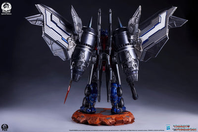 Optimus Prime (Jet Convoy Edition) - LIMITED EDITION: 200 (Jet Convoy) – PCS – ActionFigure Brasil — embalagem
