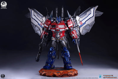 Optimus Prime (Jet Convoy Edition) - LIMITED EDITION: 200 (Jet Convoy) – PCS – ActionFigure Brasil — ambientada