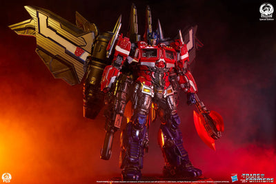 Optimus Prime (Jet Convoy Edition) - LIMITED EDITION: 200 (Jet Convoy) – PCS – ActionFigure Brasil — iluminação de estúdio