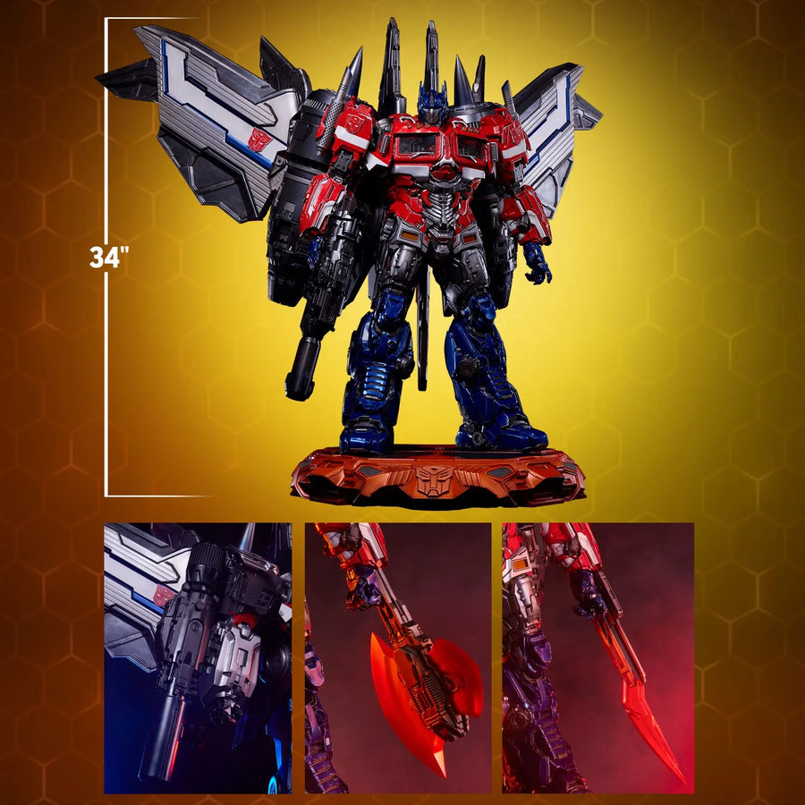 Optimus Prime (Jet Convoy Edition) - LIMITED EDITION: 200 (Jet Convoy) – PCS – ActionFigure Brasil