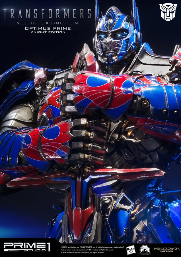 Optimus Prime (Knight Edition) Transformers: Age of Extinction (Film) – Prime1Studio – ActionFigure Brasil