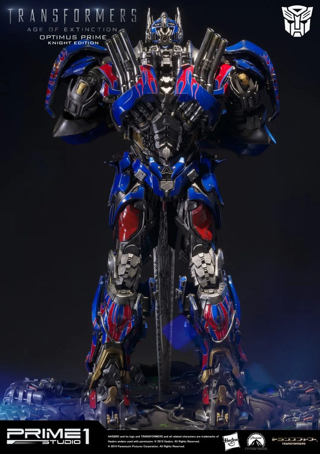 Optimus Prime (Knight Edition) Transformers: Age of Extinction (Film) – Prime1Studio – ActionFigure Brasil