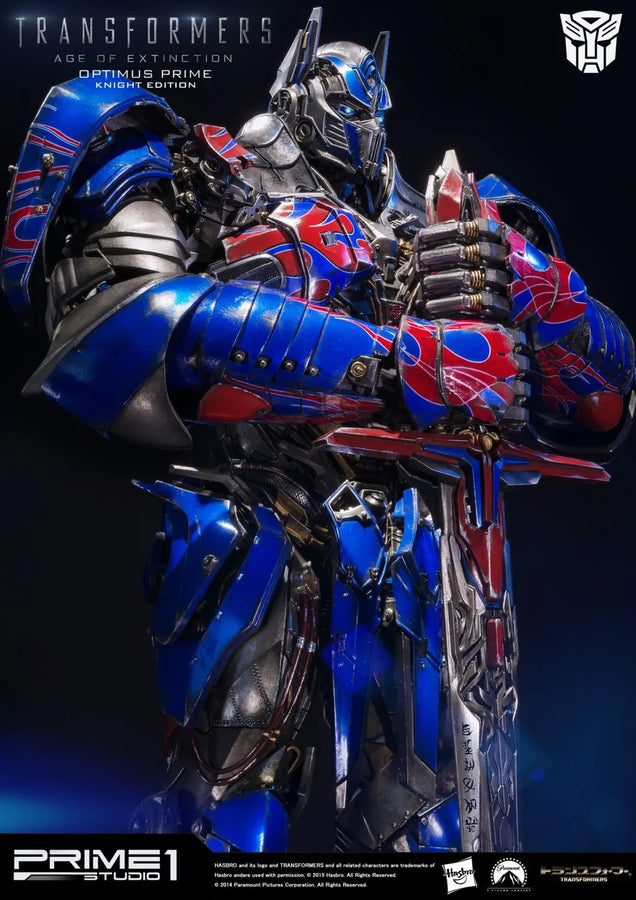 Optimus Prime (Knight Edition) Transformers: Age of Extinction (Film) – Prime1Studio – ActionFigure Brasil