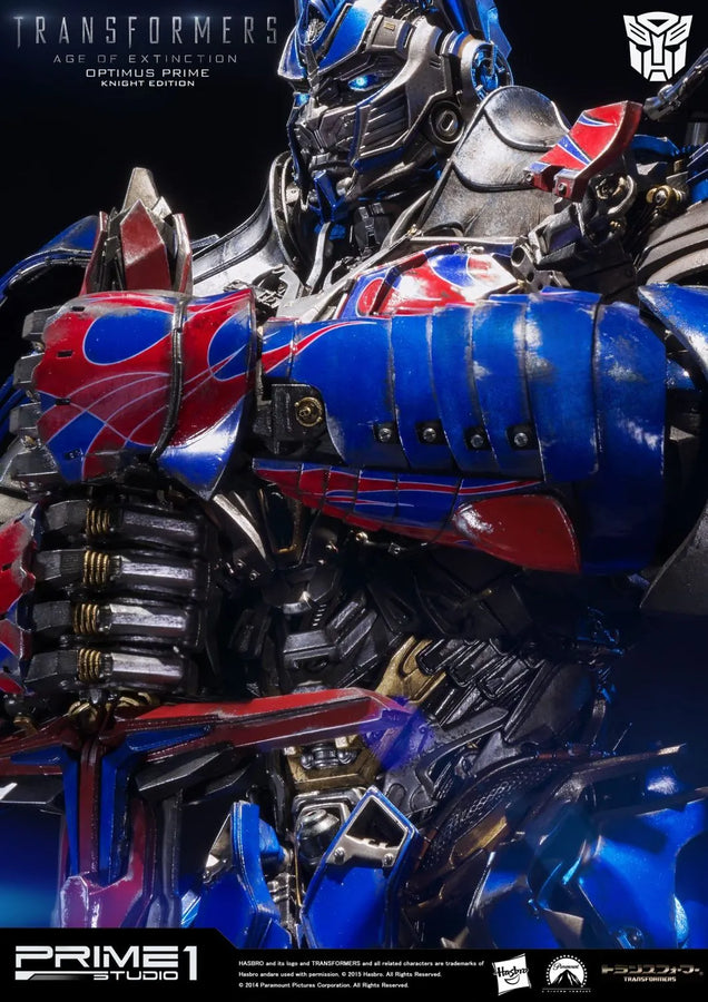 Optimus Prime (Knight Edition) Transformers: Age of Extinction (Film) – Prime1Studio – ActionFigure Brasil