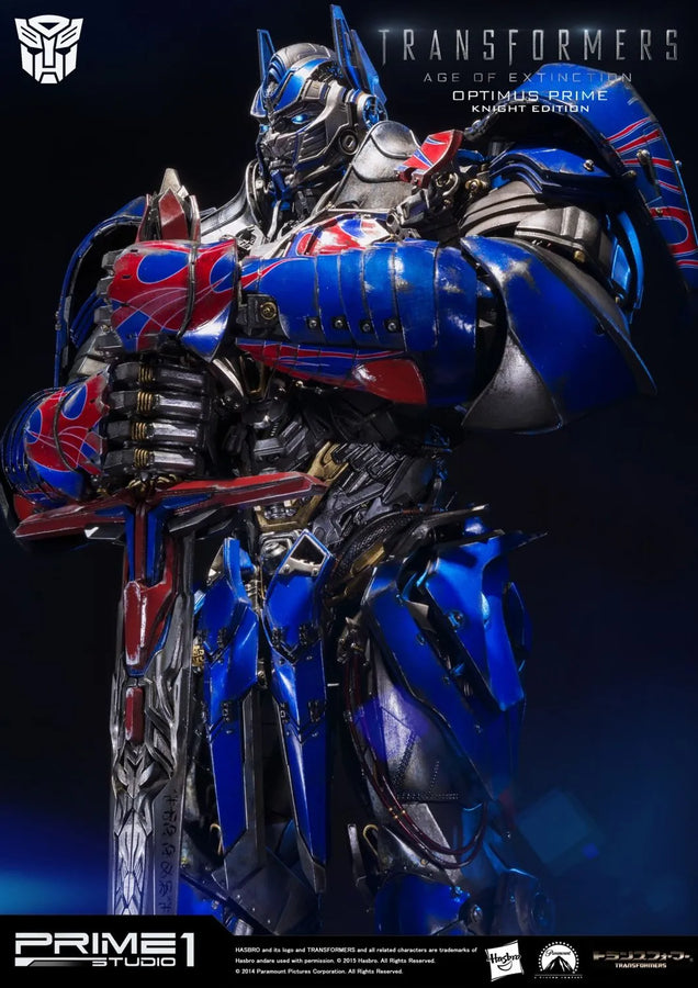 Optimus Prime (Knight Edition) Transformers: Age of Extinction (Film) – Prime1Studio – ActionFigure Brasil