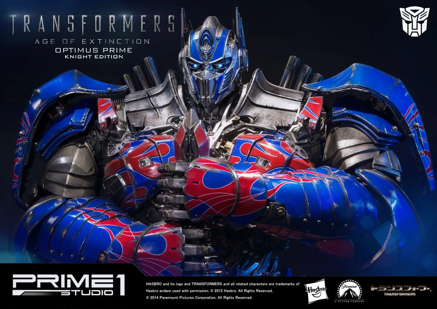 Optimus Prime (Knight Edition) Transformers: Age of Extinction (Film) – Prime1Studio – ActionFigure Brasil